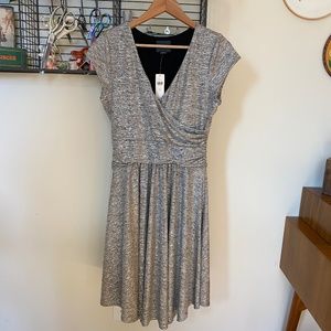 Silver Anthropologie Dress